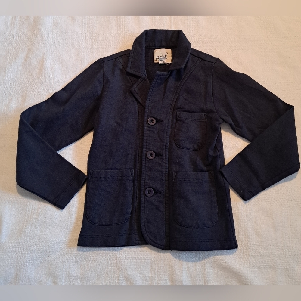 Peek boys size XS or 2-3 navy blazer, vguc
